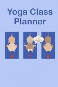 Three dogs on yoga mats class planner