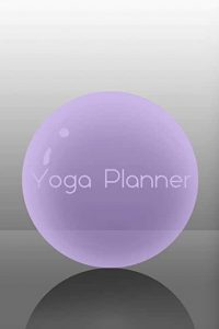 Violet bubble yoga class planner