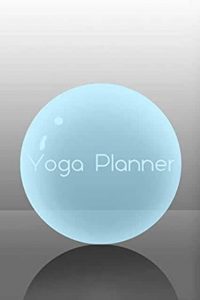 Blue bubble yoga class planner