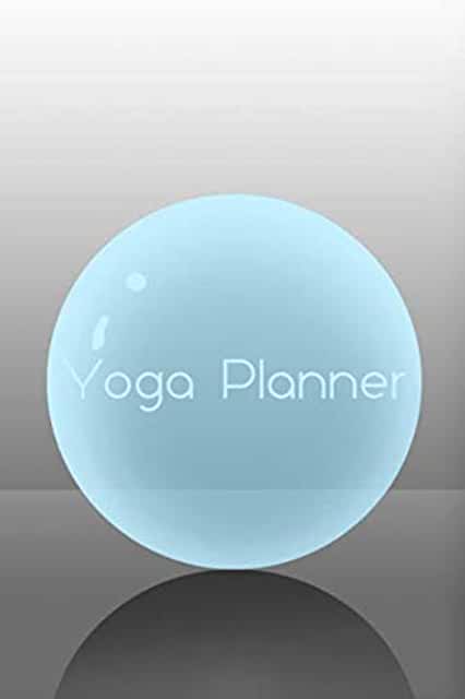 Blue bubble yoga class planner