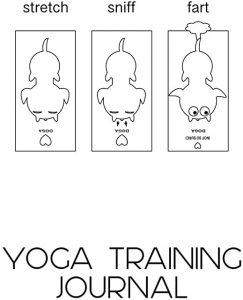 Three dogs on mats yoga training journal