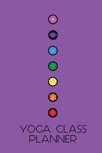 Seven chakras yoga class planner