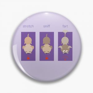 Three dogs doing yoga pin
