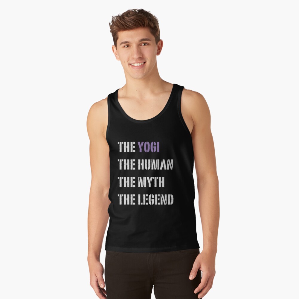 The Yoga Myth and Legend tank top
