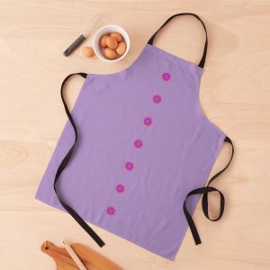 Orange and purple chakra apron